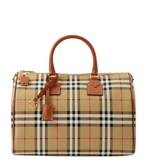 burberry bowling bag nordstrom|Burberry check bowling bag.